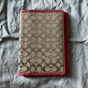 Coach Passport Holder
